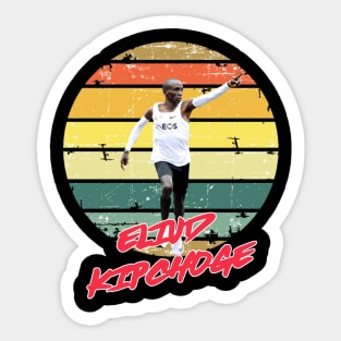 eliud kipchoge champion Sticker